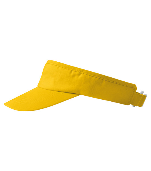 Kšilt Unisex Malfini® Sunvisor - Žlutá / nastavitelná