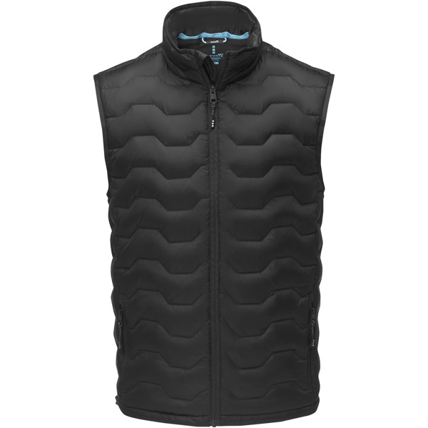 Epidote men's GRS recycled insulated down bodywarmer - Solid Black / XS