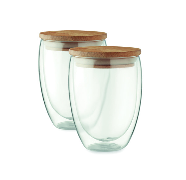 Tirana set, borosilicate glass, 350 ml