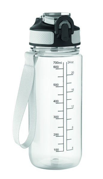 Sports bottle 700ml Enkel - Transparent