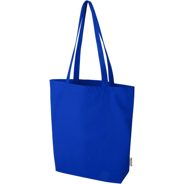 Sac shopping Florida certifié GRS 270 g/m² 10L - Bleu royal