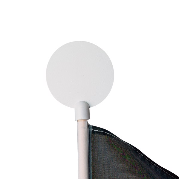 Accessoires Pour Drapeaux "Embout Publicitaire Pour Hampe De - Blanc
