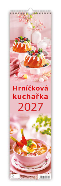 Nástěnný měsíční kalendář Hrníčková kuchařka