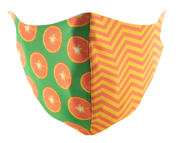 Masque facial personnalisé CreaMask Adjust - Orange