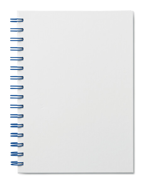 A5 collegebook with your design hard cover and sheets - Cool blue