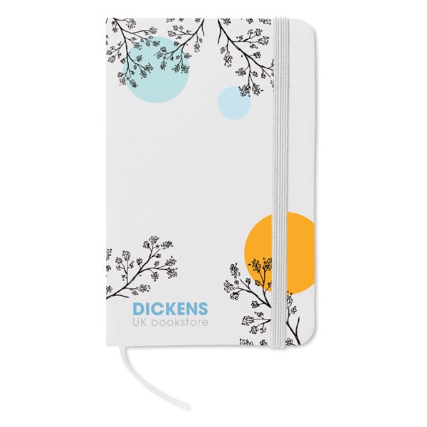 A6 notebook 96 lined sheets Notelux - White