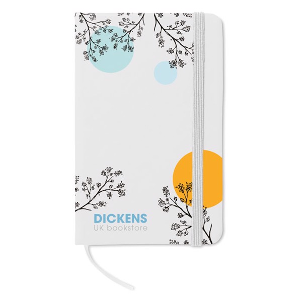 Carnet A6 96 pages lignées Notelux - Blanc