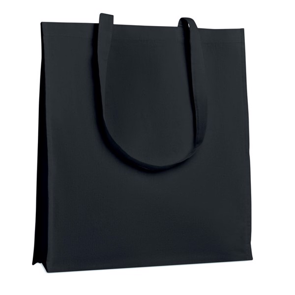 160gr/m² cotton shopping bag Trollhattan - Black