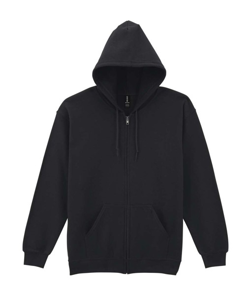 Heavy Blend™ Adult Full Zip Hooded Sweatshirt - Black / XL