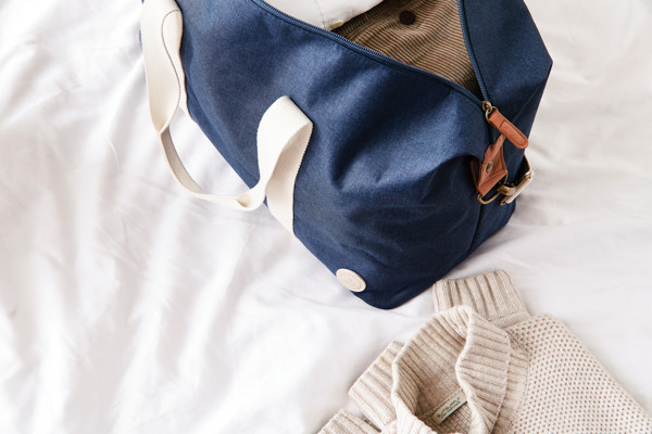 VINGA Sac weekend Sortino - Bleu