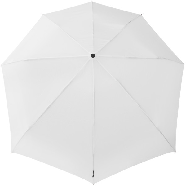 STORMaxi - Parapluie pliant tempte arodynamique - Manuel - Impermable au vent -  90 cm - Blanc