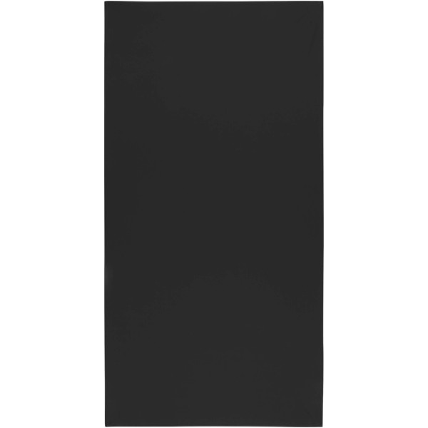 Asciugamano sportivo in PET riciclato 50 x 100 cm Lucas - Nero