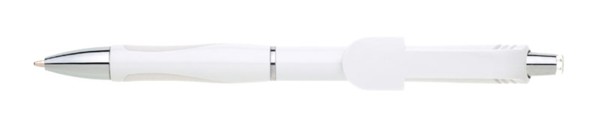 Erba Plastic Ballpoint Pen - White