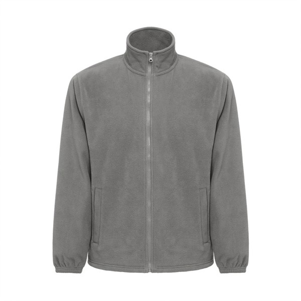 THC GAMA. Men's high-density fleece jacket in polyester - Grey / S