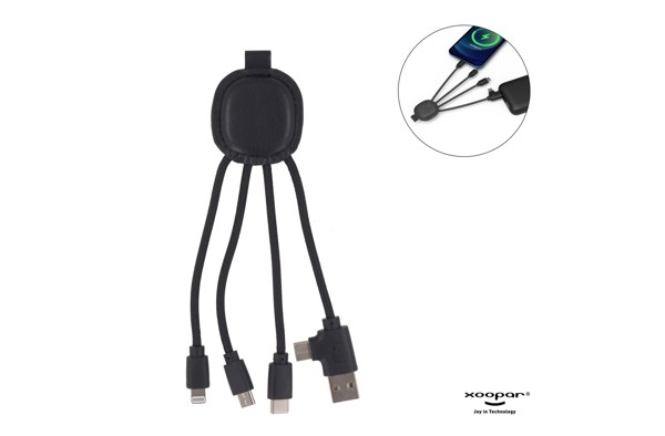 Polnilni kabel Xoopar Iné, NFC, reciklirano usnje
