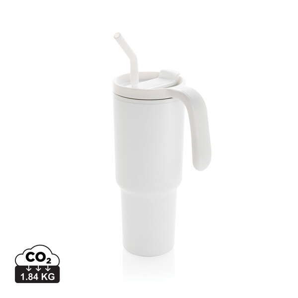 Graphic 360 RCS recycled beker 900ml - Wit
