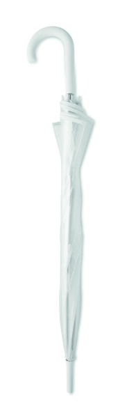 ⌀102cm/23″ transparent umbrella with hook handle. Gota - White