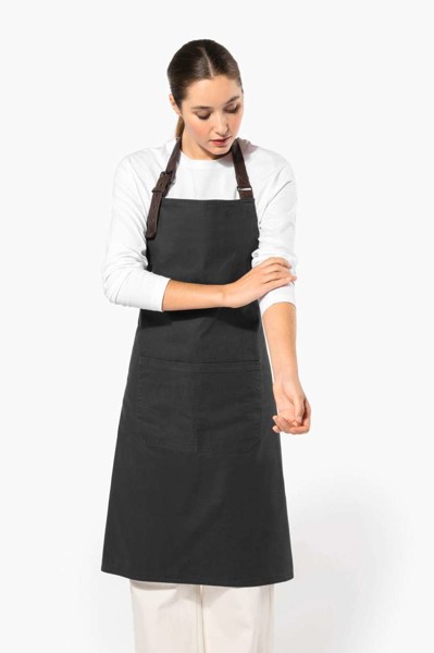 Vintage Cotton Apron - Vintage Charcoal