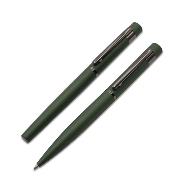Softis writing set - Dark Green