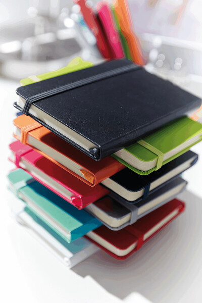 Notebook ATTENDANT in DIN A6 format ATTENDANT A6 - black