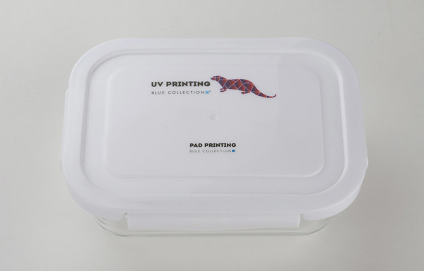 Glass food container LASO 500 ml