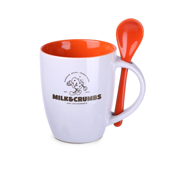 Mug Easy - White / Orange