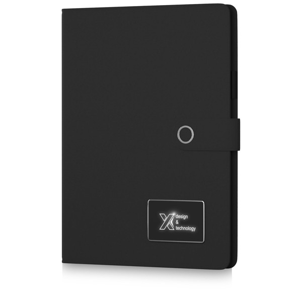 Caderno powerbank A4 retroiluminado "SCX.design O17"