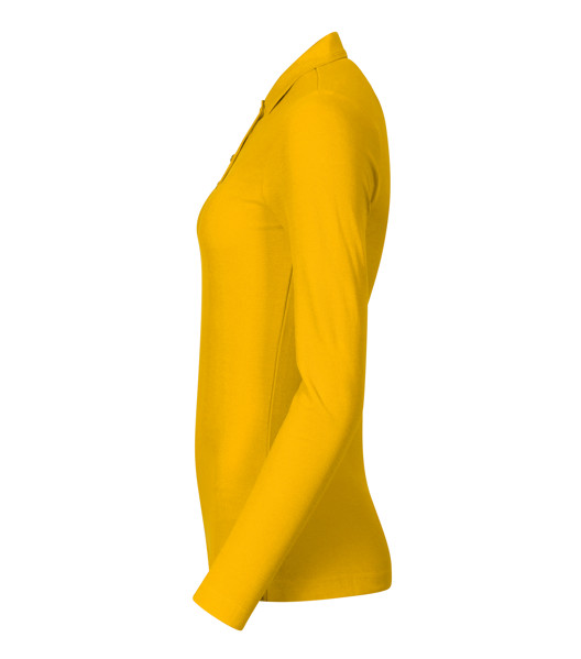 Polokošile Dámská Malfini® Pique Polo Ls - Žlutá / XS