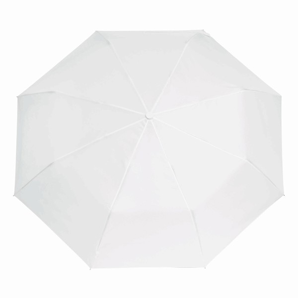 Automatic pocket umbrella, 96 cm diameter - White