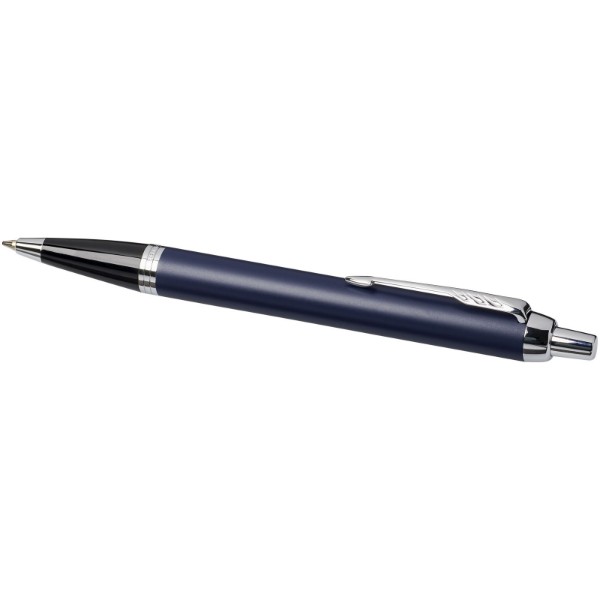Parker penna a sfera IM (inchiostro blu) - Blu / Argento