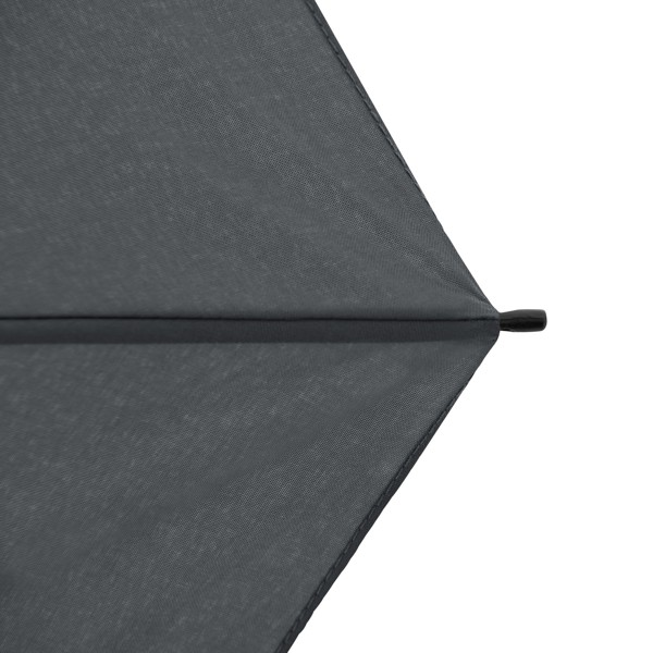 Knirps AS.050 slim small manual silver handle - Dark Grey