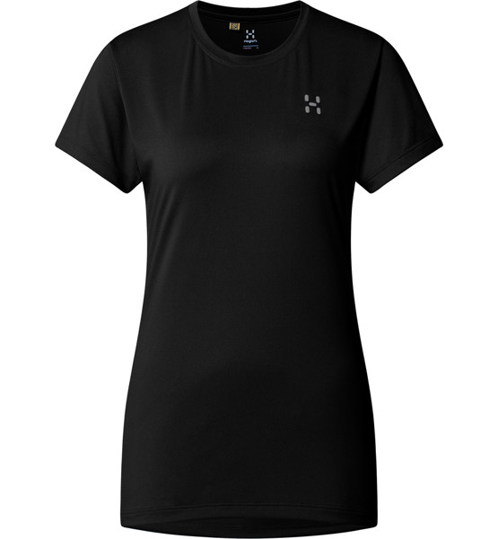 Haglofs Trekk Tech Tee Women - TRUE BLACK - X/S