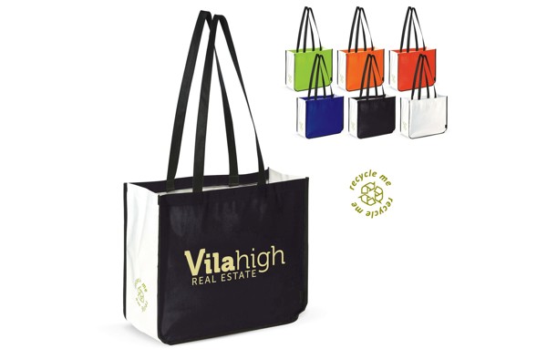 Shopping bag big PP non-woven 120g/m² - White