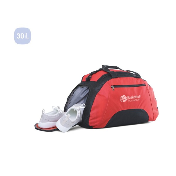 FIT. Torba za teretanu od 600D poliester - Crna