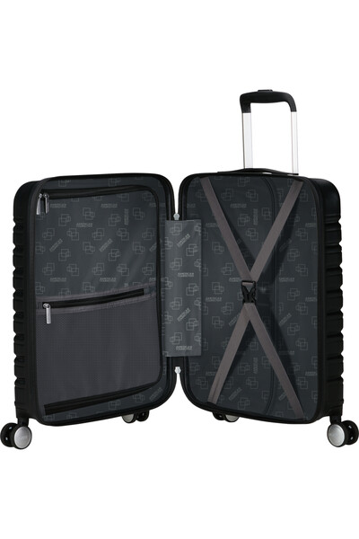 American Tourister - Flashline Spinner 55 Easy Access - Shadow Black