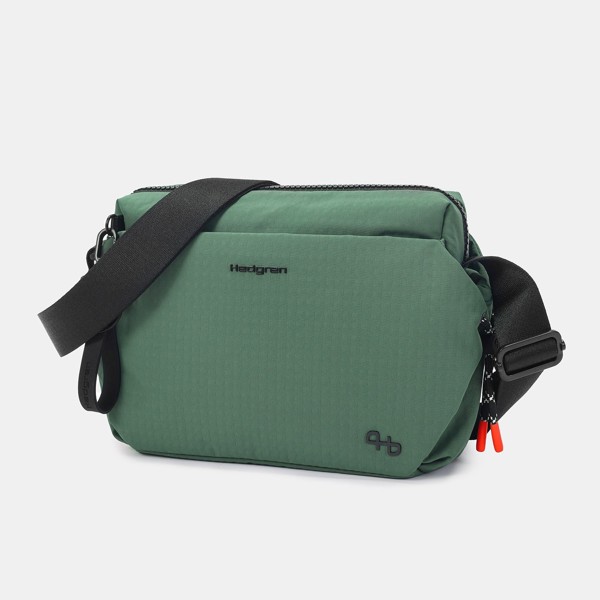 KOSHO | Geantă crossbody medie - Hedgren - Duck Green