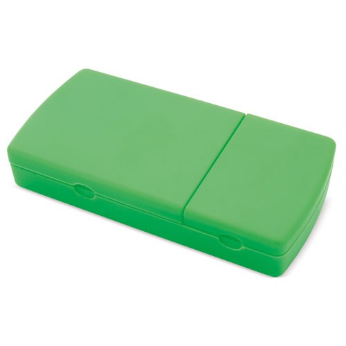 PILL BOX WITH CUTTER “MICORT” - Green