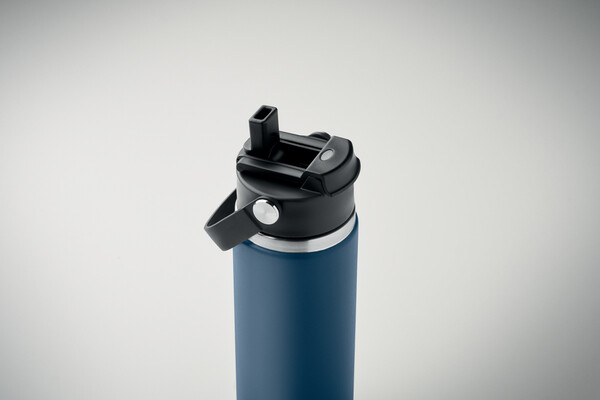 Bouteille double paroi 500 ml Suma Grip - Bleu Marine