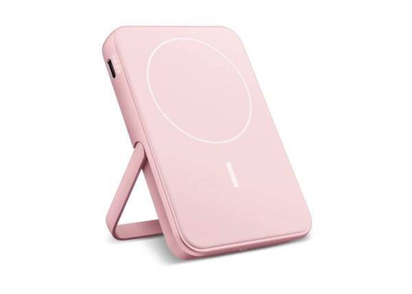 2PBM5000| Fresh 'n Rebel Compatible with MagSafe Powerbank Wireless 5000mAh - Pastel pink