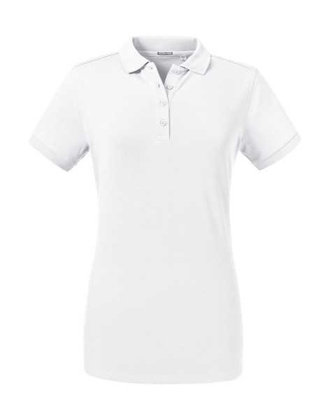 Ladies' Tailored Stretch Polo - White / 2XL