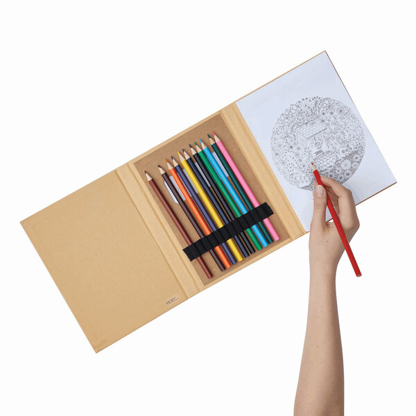 Colouring Set Colourful Book
