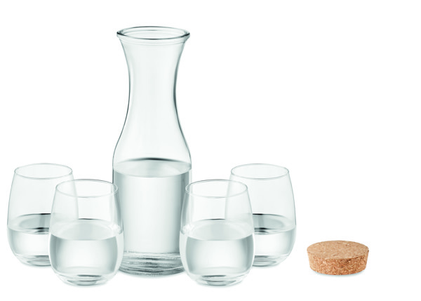 Set of recycled glass drink Piccadilly