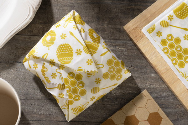 Beeswax food wraps set BEES