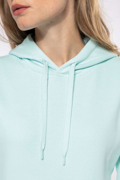 Ladies' Eco-Friendly Hooded Sweatshirt - Light Royal Blue / S