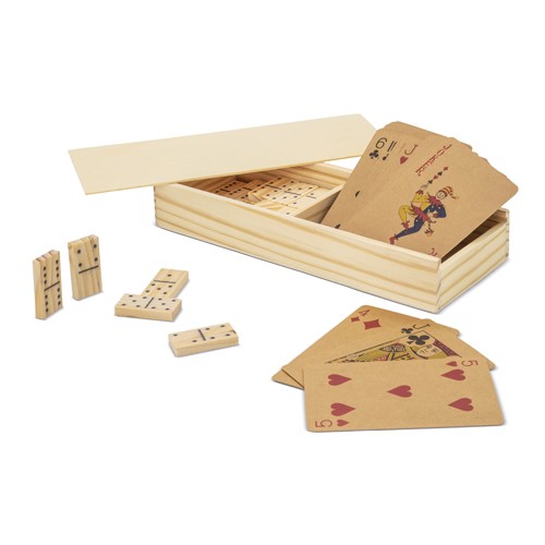 SET ECO DOMINO + CARDS “RECREO”