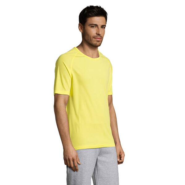SPORTY T-shirt homem - LimãoXXS