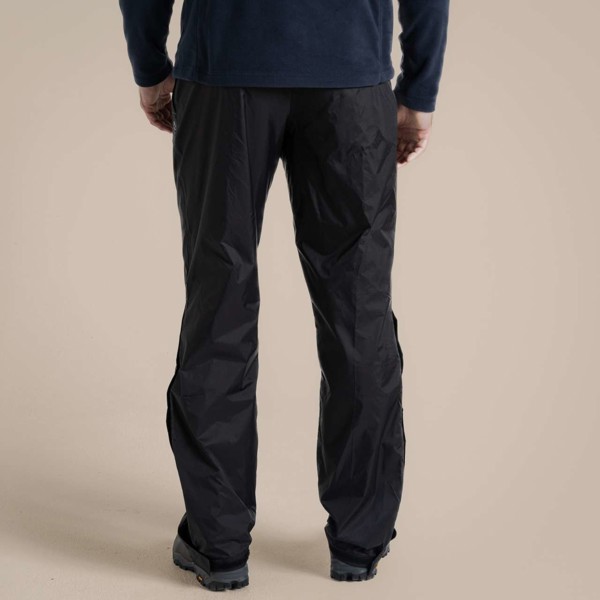 Unisex Expert Packable Overtrouser (Short) - Black / L