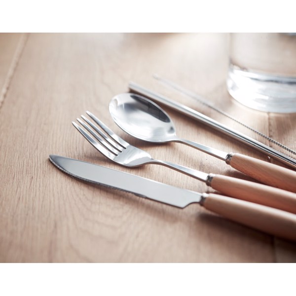 Couverts en acier inoxydable Custa Set