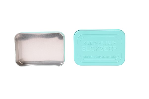 Boîte en aluminium rectangle pour savon