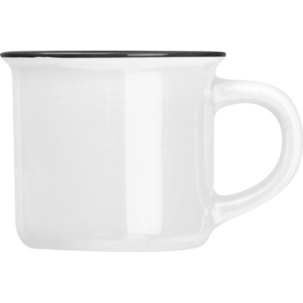 Ceramic espresso mug TILL - White